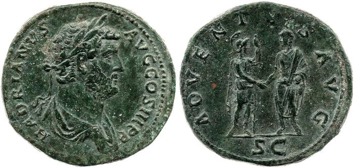 RIC II, Part 3 (second edition) Hadrian 2070, реверс, bm