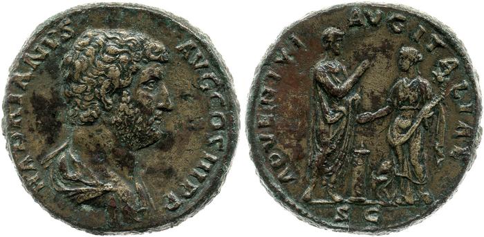 реверс RIC II, Part 3 (second edition) Hadrian 1761