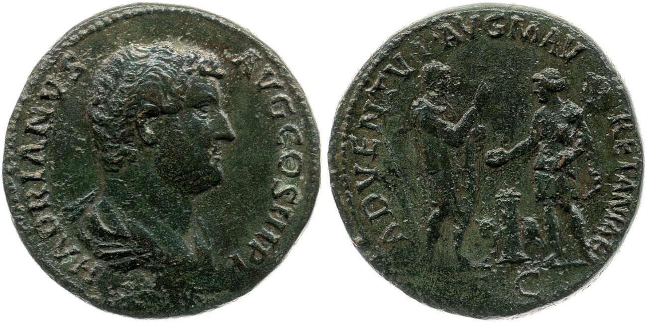 аверс RIC II, Part 3 (second edition) Hadrian 1785