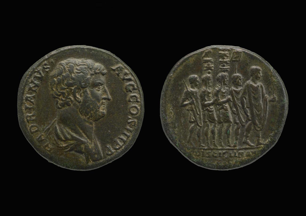 аверс RIC II, Part 3 (second edition) Hadrian 1910