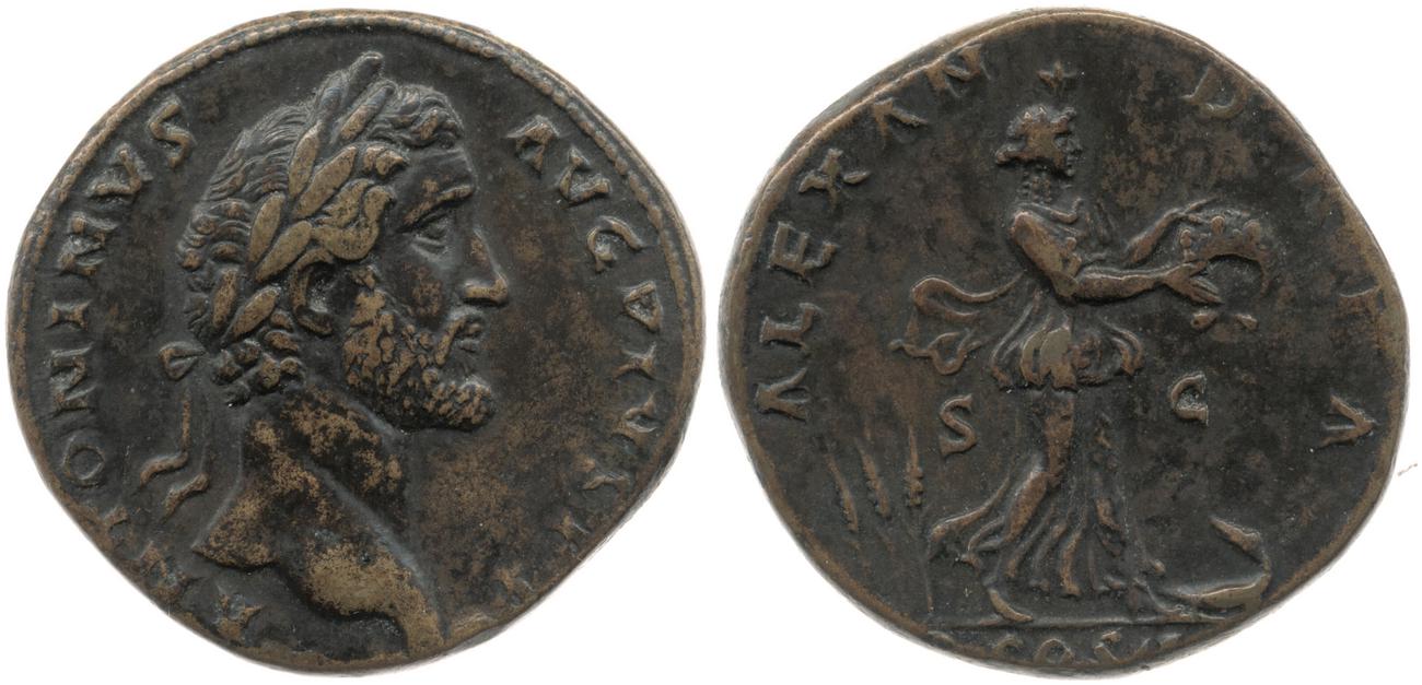 аверс RIC III Antoninus Pius 578