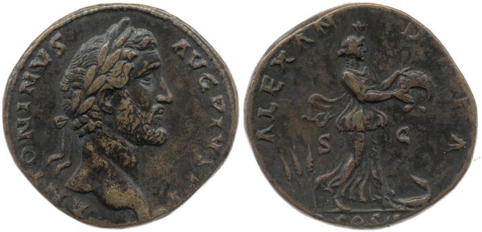 реверс RIC III Antoninus Pius 578