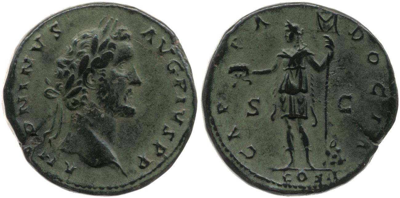 аверс RIC III Antoninus Pius 580