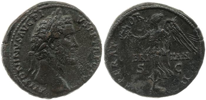 RIC III Antoninus Pius 719, реверс, bm
