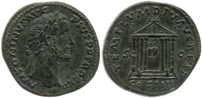 реверс RIC III Antoninus Pius 1004