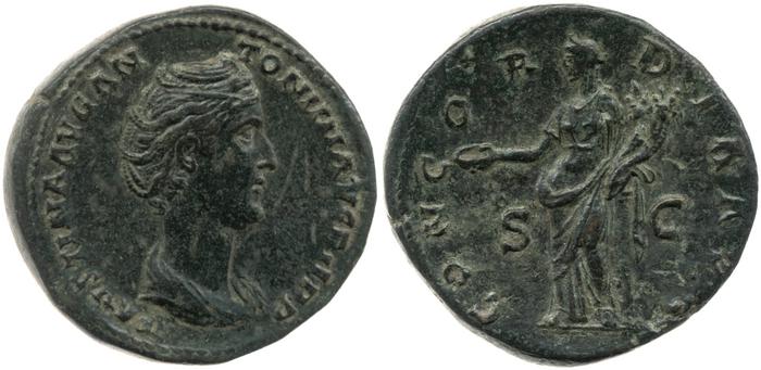 реверс RIC III Antoninus Pius 1076