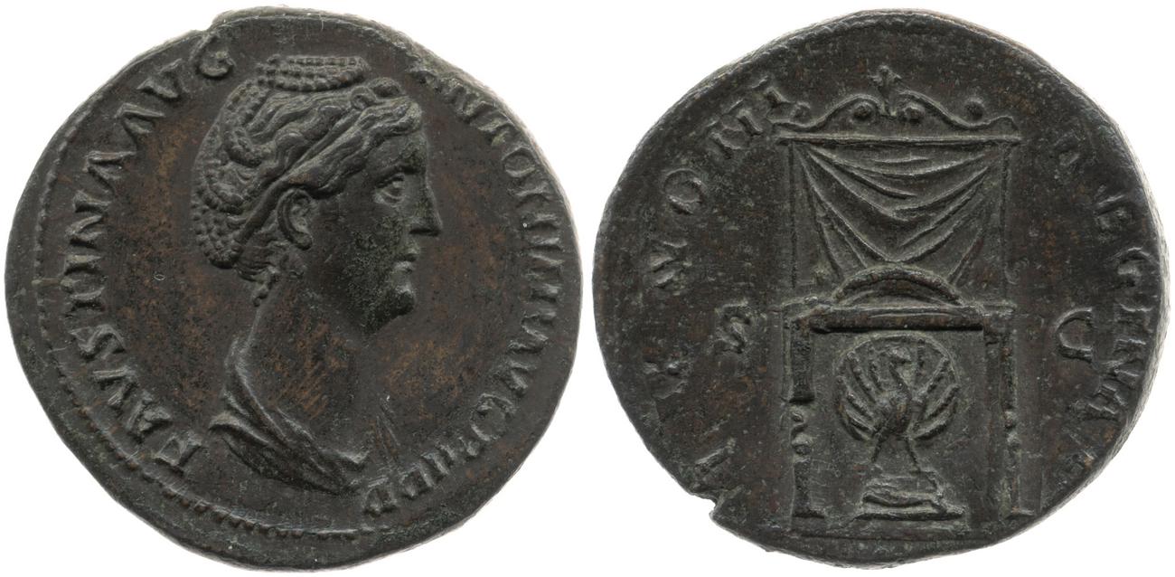 RIC III Antoninus Pius 1079, аверс, bm