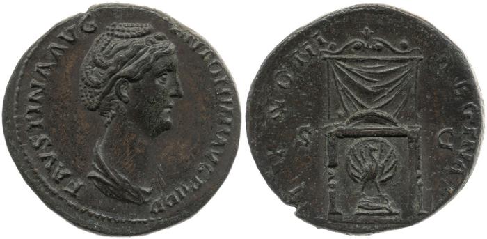 RIC III Antoninus Pius 1079, реверс, bm