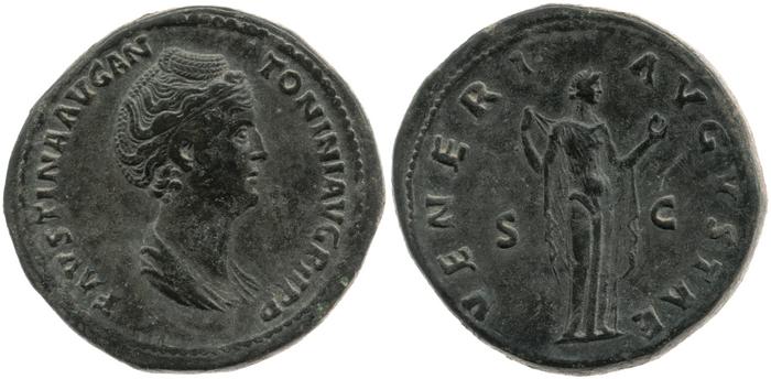 RIC III Antoninus Pius 1081, реверс, bm