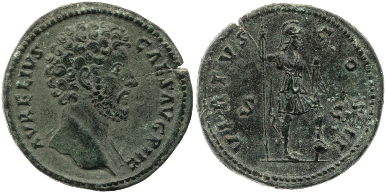 RIC III Antoninus Pius 1252, аверс, bm