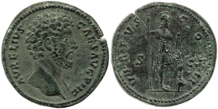 RIC III Antoninus Pius 1252, реверс, bm