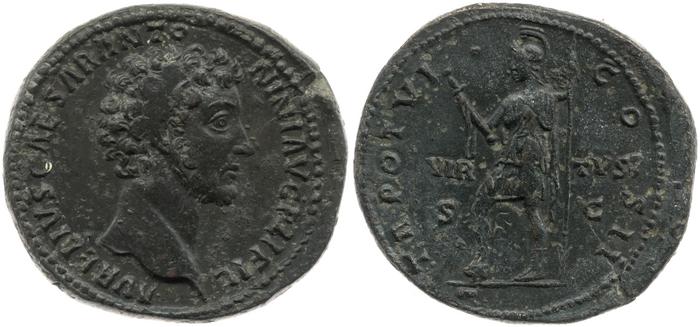 реверс RIC III Antoninus Pius 1304A