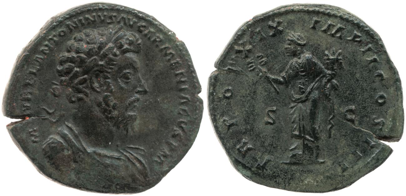 аверс RIC III Marcus Aurelius 902