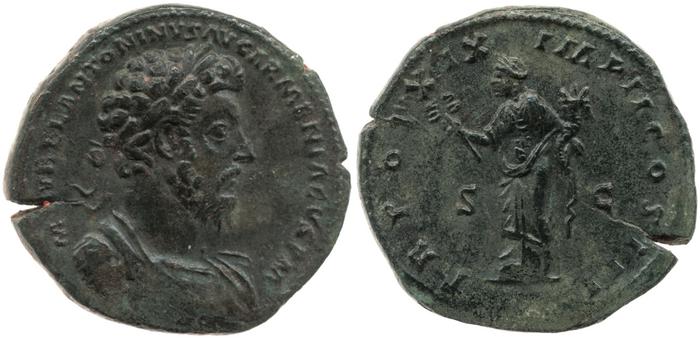 реверс RIC III Marcus Aurelius 902