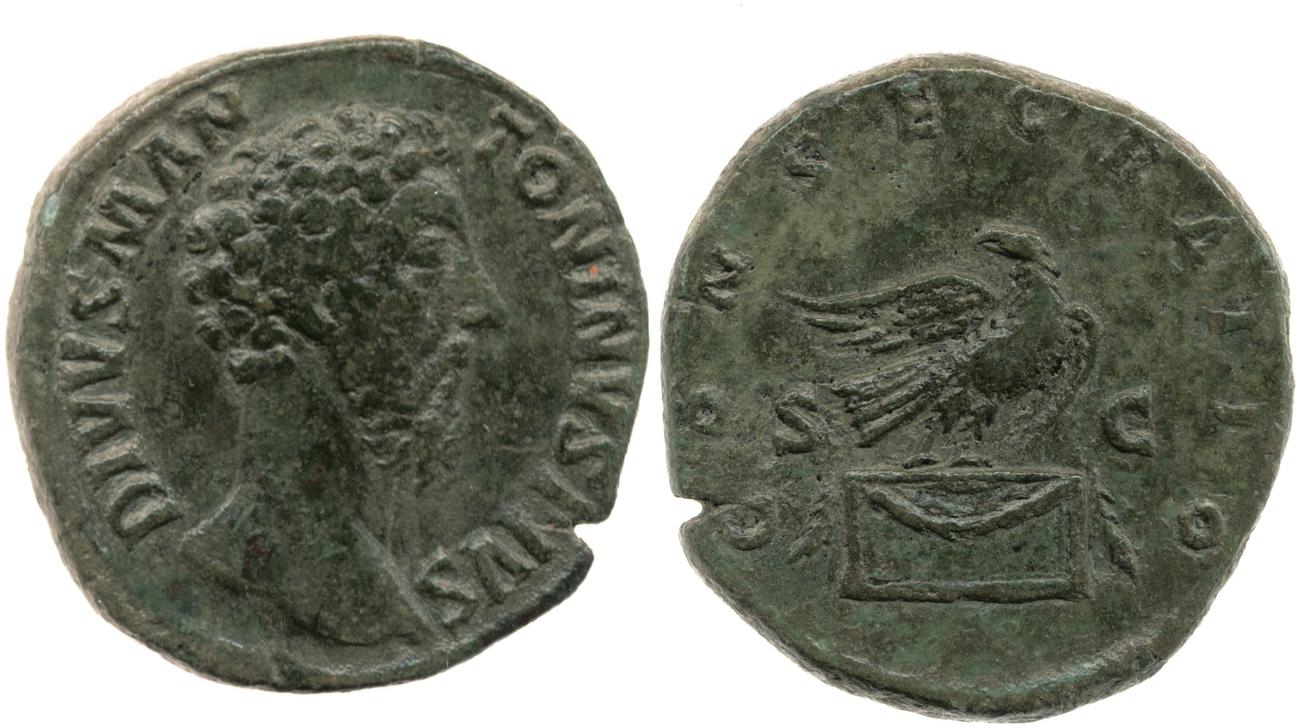 RIC III Commodus 657, аверс, bm