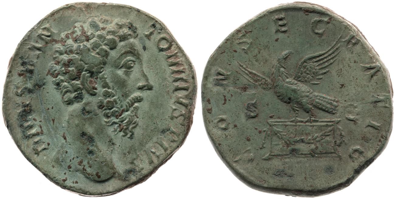 RIC III Commodus 658, аверс, bm