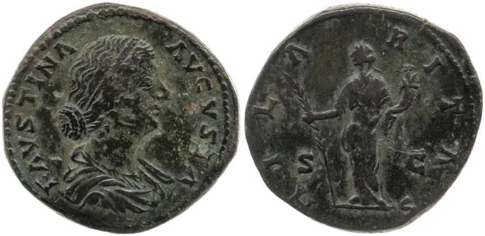 RIC III Marcus Aurelius 1642, реверс, bm