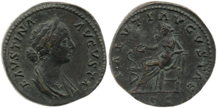 реверс RIC III Marcus Aurelius 1668