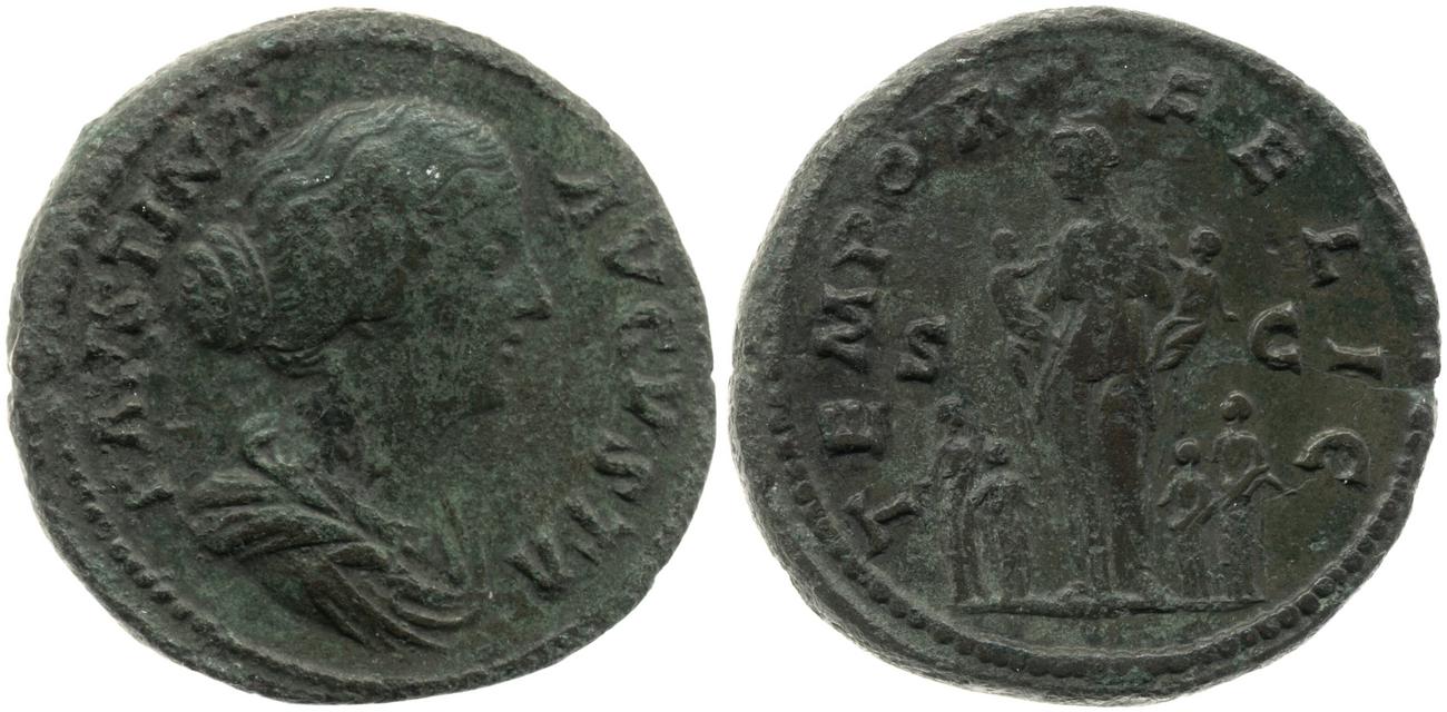 аверс RIC III Marcus Aurelius 1673