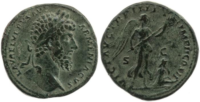реверс RIC III Marcus Aurelius 1410