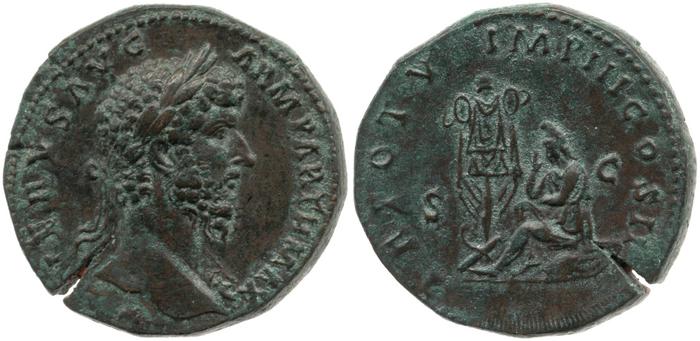 реверс RIC III Marcus Aurelius 1429