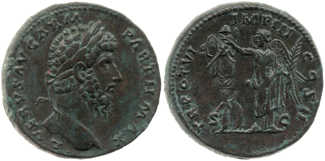 аверс RIC III Marcus Aurelius 1438