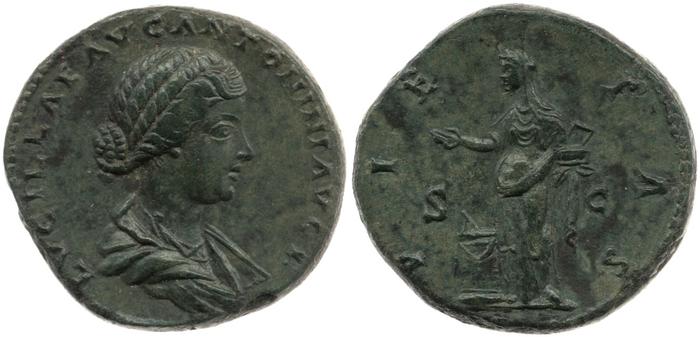 RIC III Marcus Aurelius 1756, реверс, bm