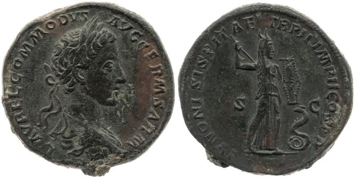 RIC III Marcus Aurelius 1583, реверс, bm