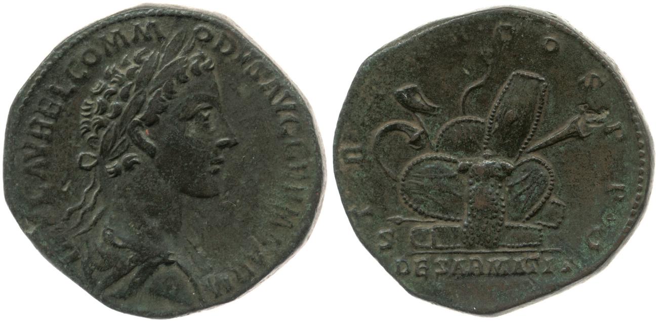 RIC III Marcus Aurelius 1577, аверс, bm