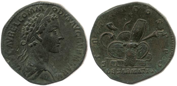 RIC III Marcus Aurelius 1577, реверс, bm