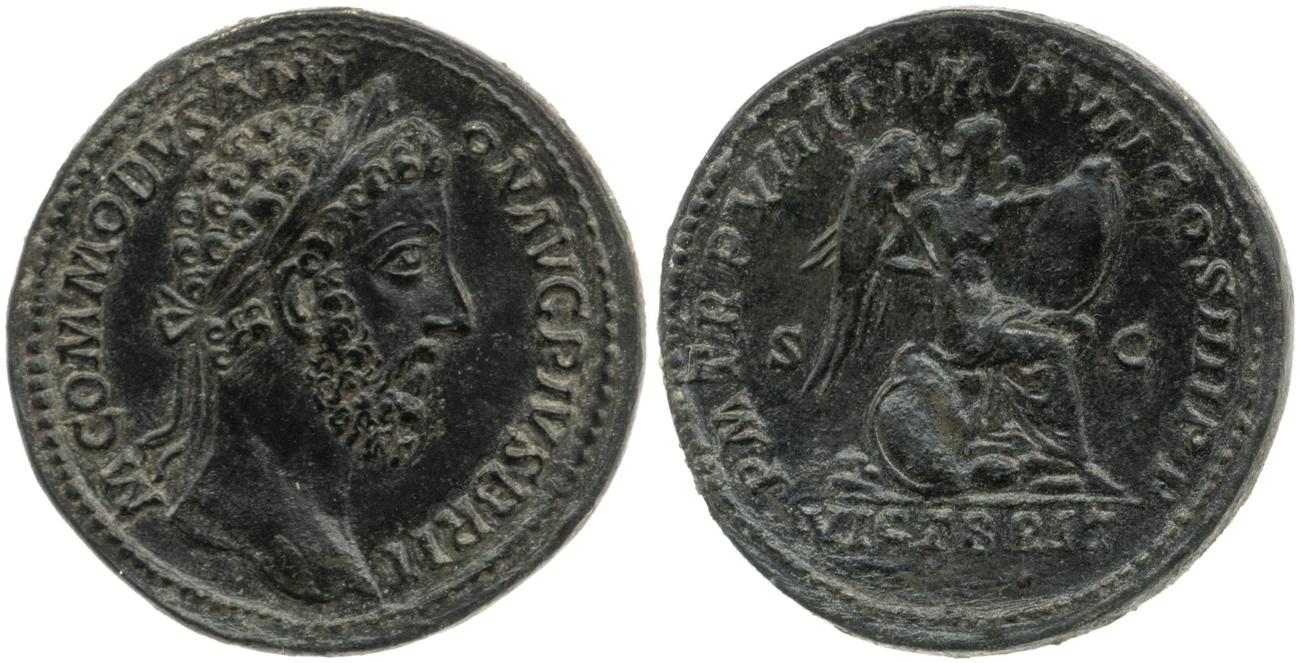 RIC III Commodus 440, аверс, bm