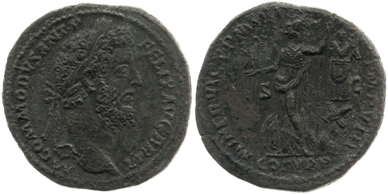 аверс RIC III Commodus 528