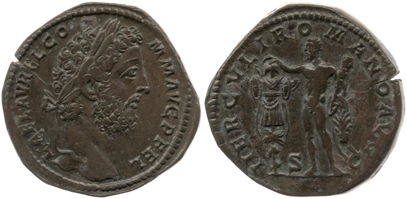 RIC III Commodus 640, аверс, bm