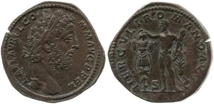 RIC III Commodus 640, реверс, bm