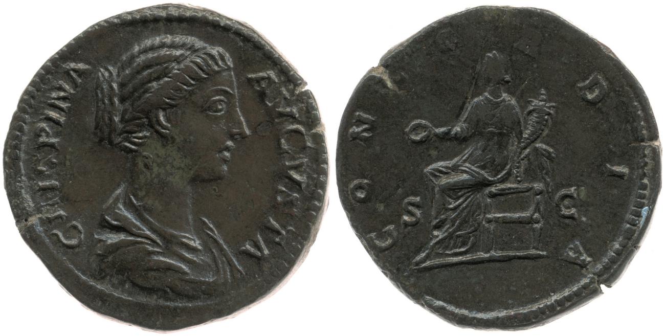 RIC III Commodus 665, аверс, bm