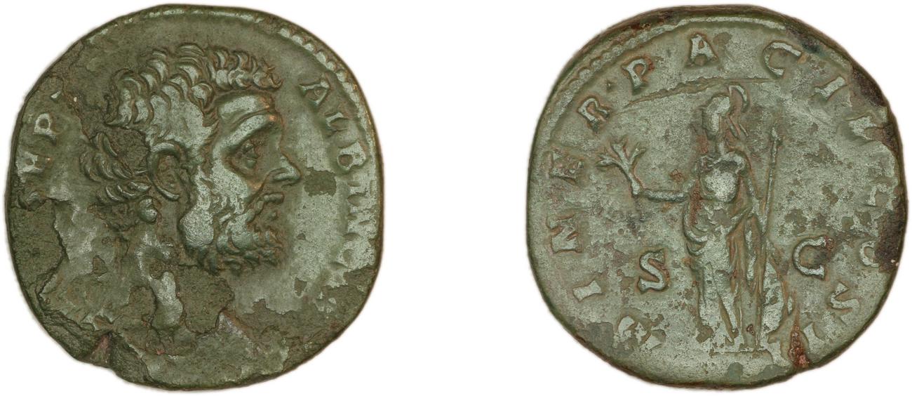 аверс RIC IV Clodius Albinus 54A
