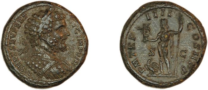 RIC IV Septimius Severus 722, реверс, bm