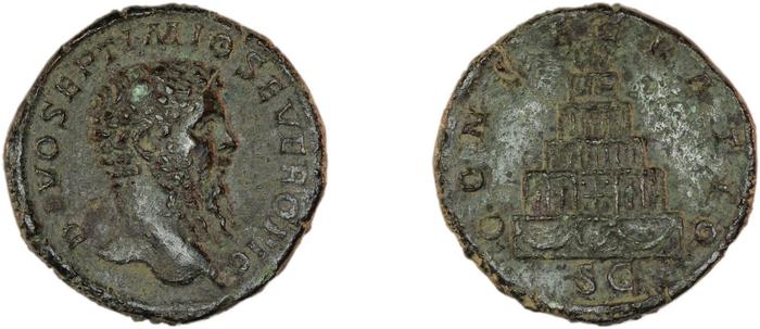 RIC IV Caracalla 490B, реверс, bm