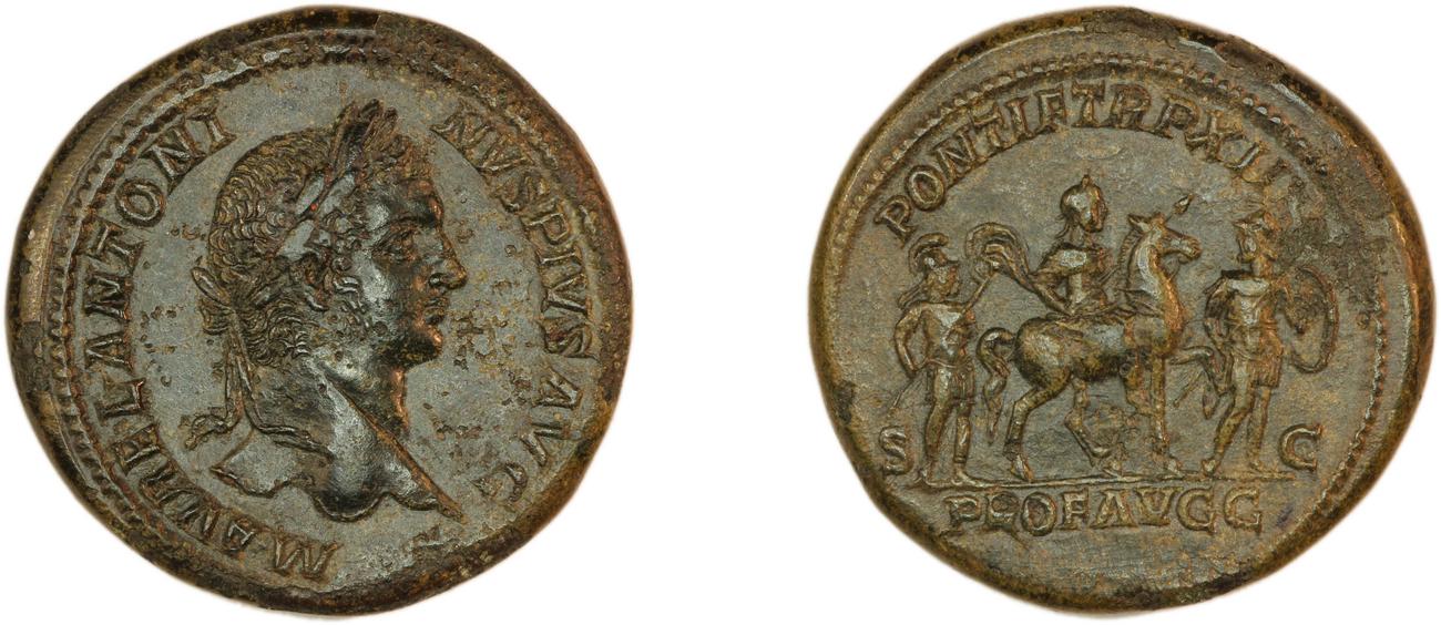 аверс RIC IV Caracalla 445