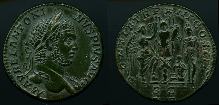 реверс RIC IV Caracalla 451