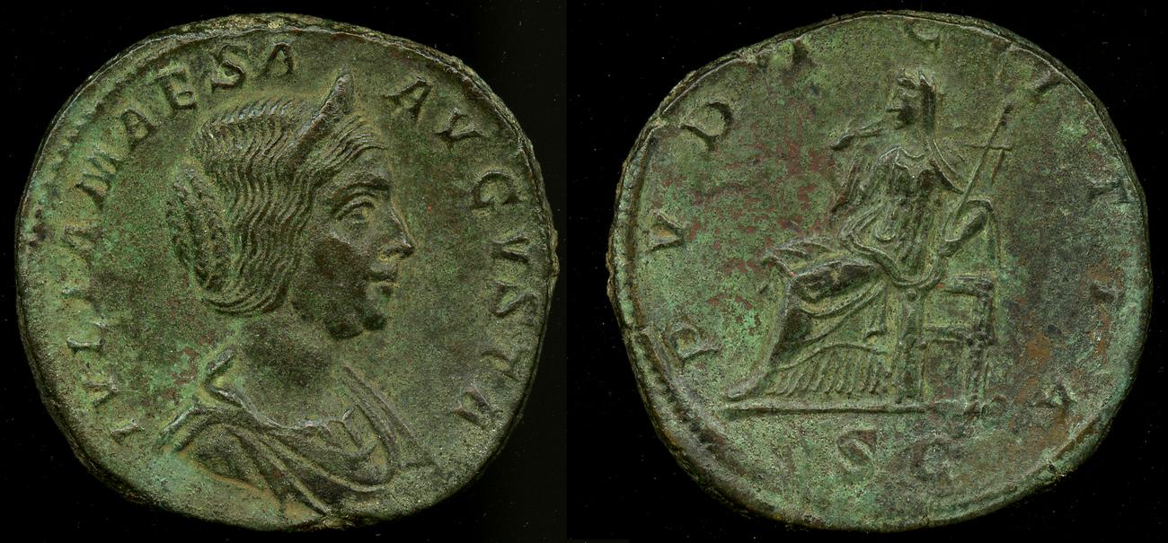 аверс RIC IV Elagabalus 420