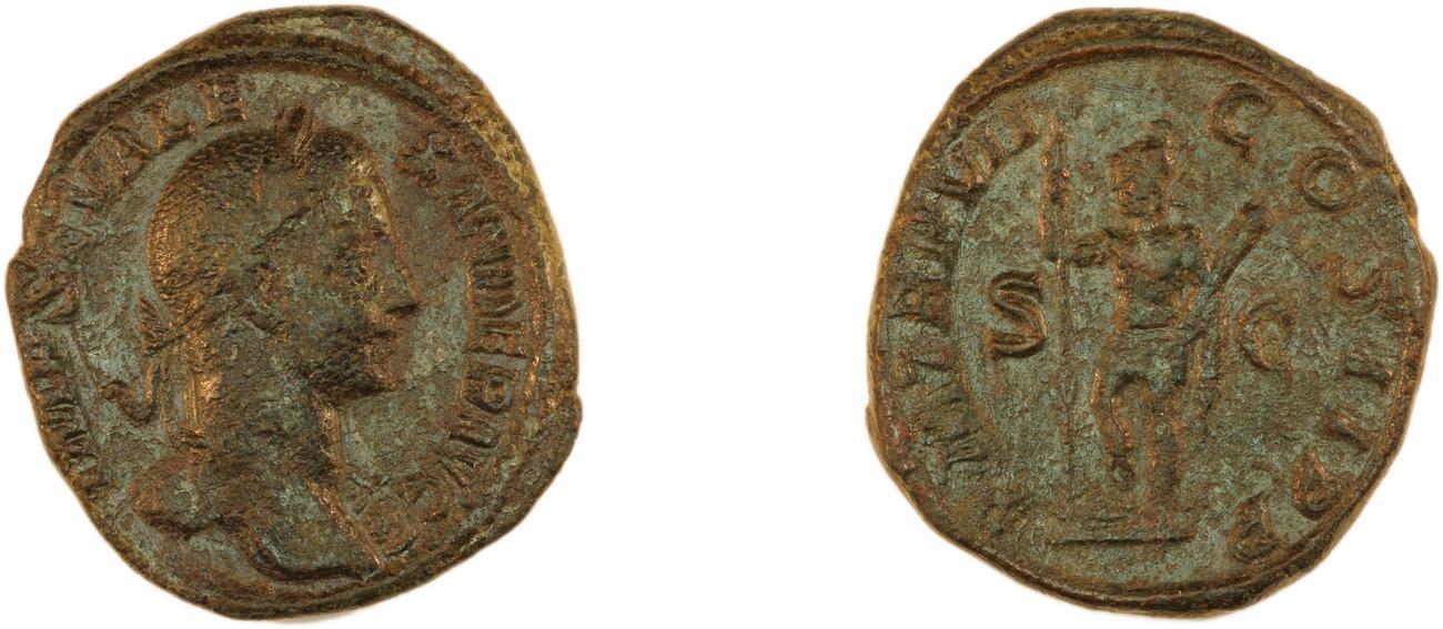 RIC IV Severus Alexander 477, аверс, bm
