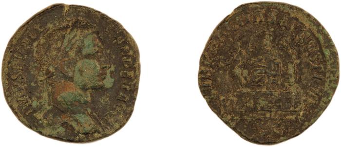 RIC IV Severus Alexander 578, реверс, bm