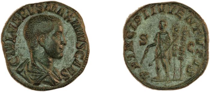 RIC IV Maximus 9, реверс, bm