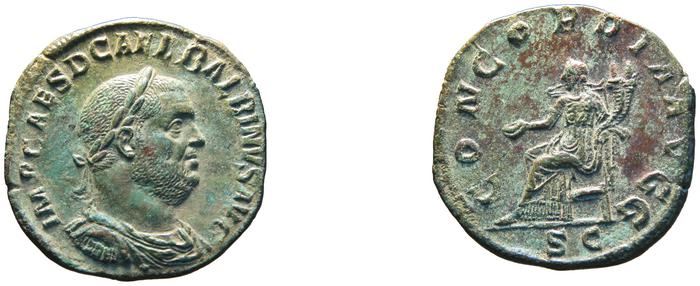 реверс RIC IV Balbinus 22