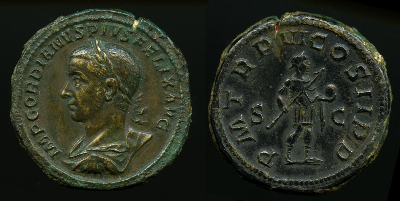 аверс RIC IV Gordian III 308Aa