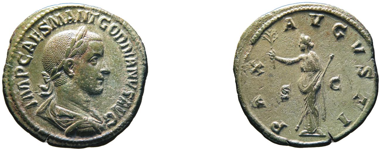 аверс RIC IV Gordian III 256A