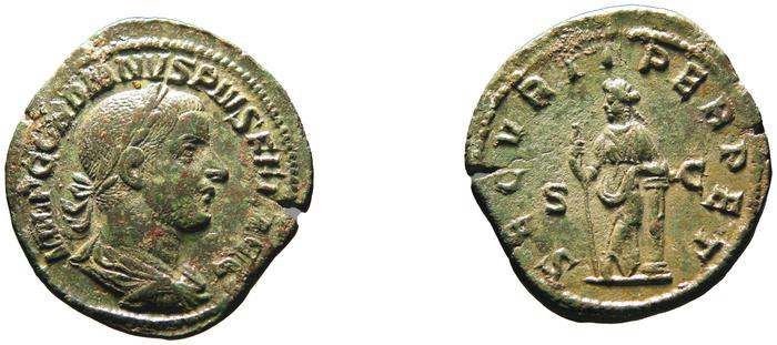 реверс RIC IV Gordian III 335A