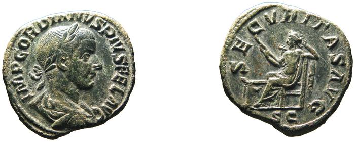 реверс RIC IV Gordian III 312