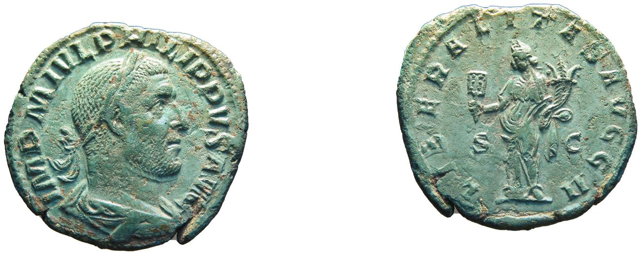 RIC IV Philip I 180A, аверс, bm